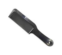 GUYTRM Peine de carbono con dientes largos ondulados for mujer, peines lisos for el cabello, peine profesional de peluquería for hombre, color negro lingli(schwarz)