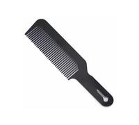 GUYTRM Peine de carbono con dientes largos ondulados for mujer, peines lisos for el cabello, peine profesional de peluquería for hombre, color negro lingli(B01)