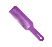 GUYTRM Peine de carbono con dientes largos ondulados for mujer, peines lisos for el cabello, peine profesional de peluquería for hombre, color negro lingli(B02)