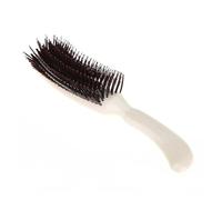 GUYTRM Peine de maquillaje de peluquería esponjoso en forma de S for masaje del cuero cabelludo, peine for masaje del cuero cabelludo, cepillo de pelo for mujer, 1 ud. lingli