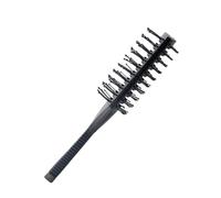 GUYTRM Peine de masaje de doble cara for salón, cepillos antienredos, cepillo de peluquería for desenredar dientes anchos, peines antipérdida, cepillo de peinado lingli(schwarz)