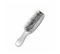GUYTRM Peine de masaje galvanizado for limpieza del cuero cabelludo, peine chapado en oro for el hogar, peine de peluquería galvanizado de doble uso seco y húmedo lingli(C)