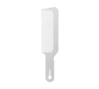 GUYTRM Peine for cortar el pelo, 1 unidad, barato, venta al por mayor, peines planos for barbero, herramienta de estilismo for cortar el pelo, envío directo lingli(Bianco)