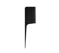 GUYTRM Peine profesional for teñir el cabello, peine tejido con cola for colorear el cabello, peine resaltador, cepillo de corte tejido for peluquería lingli(schwarz)