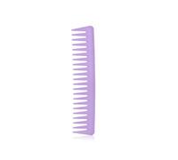 GUYTRM Peine rizador de dientes anchos, peine antiestático for el cabello, cepillo alisador de doble cara, peine recortador de salón de peluquería de plástico for el hogar, 1 ud. lingli(PURPLE)