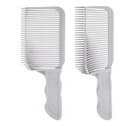 GUYTRM Peines de barbero que se decoloran, peine de posicionamiento for cortar el pelo, cortapelos for hombres, peine de pelo plano for peluquero principiante, herramienta de estilismo for mascotas li