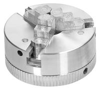 GUYU Mandril de tres mordazas aleación, mandril 4/3, biela, autocentrante for torneado madera, accesorio abrazadera opcional for torno metal YUGU(3 jaws-3.17mm)