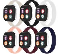 GUYUEFENG Solo Loop - Correa delgada compatible con correas de Apple Watch de 1.496 pulgadas, 1.575 pulgadas, 1.614 pulgadas, 1.654 pulgadas, 1.732 pulgadas, 1.732 pulgadas, correa elástica de