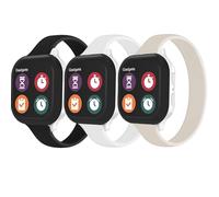 GUYUEFENG Solo Loop - Correa delgada compatible con correas de Apple Watch de 1.496 pulgadas, 1.575 pulgadas, 1.614 pulgadas, 1.654 pulgadas, 1.732 pulgadas, 1.772 pulgadas, correa elástica de