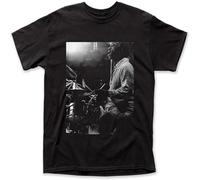 GUYUNTI Art Blakey Poster T-Shirt Reprint Jazz Music Lover Concert Album Men's Black S