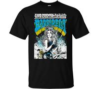 GUYUNTI Barbarella Jane Fonda Roger Vadim Czech Poster Polish Retro T-Shirt Men's Black L