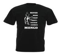 GUYUNTI Blazing Saddles Here Comes Xmas Gift Idea Mens T Shirts Black XXL