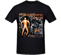 GUYUNTI Charles Mingus Pithecanthropus Erectus Shirts 100 Cotton Men Round Neck Black M