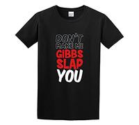 GUYUNTI Don't Make Me Gibbs Slap You Funny Young Crazy Base Printing aldult T-Shirt Black XXL