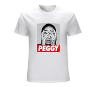 GUYUNTI Face T Shirt Peggy Gou Peggy Gou DJ Peggy Gould House Music EDM Men's White XXL
