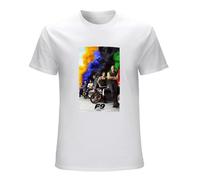GUYUNTI Fast and Furious 9 2020 Movie Action F9 Poster T-Shirt T-Shirt WhiteXL