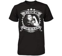 GUYUNTI I'm A Preemie Mom. It's Not For The Weak Men Short Sleeve T Shirt Black L