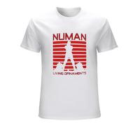 GUYUNTI Living Ornaments Numan Tubeway Army T Shirt White 3XL
