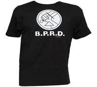 GUYUNTI Men's Dark Horse Comics Hellboy BPRD T Shirt Black 3XL