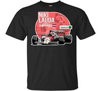 GUYUNTI Niki Lauda - 1985 Zandvoort Tribute Cotton T-Shirt For Men Black S