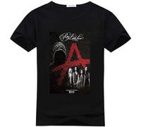 GUYUNTI Pretty Little Liars Custom Men's 100% Cotton Crew Neck Short Sleeve T Shirt Black L