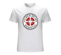 GUYUNTI Scrubs Comedy TV Show Sacred Heart Hospital JD Turk T-Shirt Men's White L