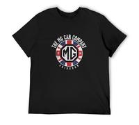 GUYUNTI The M.G. Car Company 1924 Men's T-Shirt Short Sleeve Round Neck Clothing Casual Black 3XL