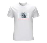 GUYUNTI The Thing John Carpenter T Shirt Men's White 3XL