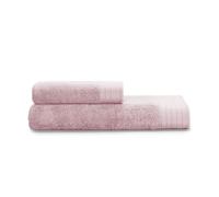 GUZZINI Botanical - Toallas Baño de Algodón OekoTex y Fibras Naturales Suaves, Juego de Toallas de Baño Completo, Toallas Lavabo 60x110 1Pieza y Bidet 40x60 1Pieza Absorbente, Toalla Baño Duradera