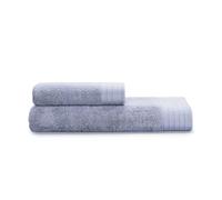 GUZZINI Botanical - Toallas Baño de Algodón OekoTex y Fibras Naturales Suaves, Juego de Toallas de Baño Completo, Toallas Lavabo 60x110 1Pieza y Bidet 40x60 1Pieza Absorbente, Toalla Baño Duradera