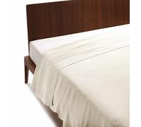 GUZZINI Classic - Colcha de 220 x 260 cm, 100% algodón con certificado ÖkoTex, ligera y suave, manta de peso transpirable, ofrece una gran comodidad en cualquier época del año, ropa de cama de algodón