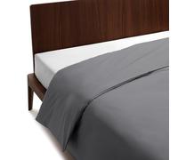 GUZZINI Classic - Funda Nórdica Cama 200x200 para Edredón Cama 1 Plaza y Media de 100% Algodón Percalle OekoTex Certificado, Fresco y Transpirable con Solapas de 40 cm, Ropa de Cama Suave y Duradera