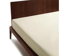 GUZZINI Classic - Sabana Bajera 125x200 Ajustable de 100% Algodón Percalle Certificado OekoTex Fresco y Transpirable, Sabanas Cubre Colchón para Cama Alta 30 cm, Ropa de Cama Suave y Durable