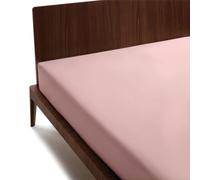 GUZZINI Classic - Sabana Bajera 90x200 Ajustable de 100% Algodón Percalle Certificado OekoTex Fresco y Transpirable, Sabanas Cubre Colchón para Cama Individual Alta 30 cm, Ropa de Cama Suave y Durable