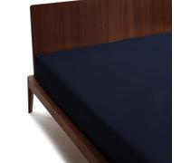 GUZZINI Classic - Sabana Bajera 90x200 Ajustable de 100% Algodón Percalle Certificado OekoTex Fresco y Transpirable, Sabanas Cubre Colchón para Cama Individual Alta 30 cm, Ropa de Cama Suave y Durable
