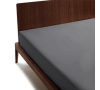 GUZZINI Classic - Sabana Bajera 90x200 Ajustable de 100% Algodón Percalle Certificado OekoTex Fresco y Transpirable, Sabanas Cubre Colchón para Cama Individual Alta 30 cm, Ropa de Cama Suave y Durable