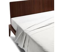 GUZZINI Classic - Sábanas 240x280 Algodón 100% Percalle Certificado OekoTex Fresco y Transpirable, Sábana Plana para Cama Doble, Ropa de Cama Suave y Duradera, Juego de Sábanas, 1 Pieza
