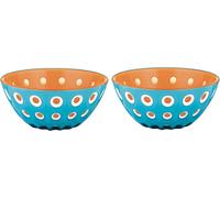 guzzini Conjunto de 2 Cuencos Ø 12 cm LE MURRINE - Azul / Blanco / Naranja guzzini