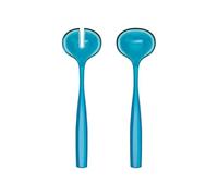 Guzzini - Cubiertos para ensalada de plástico bio-basado, azul, Dolcevita