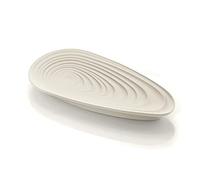 Guzzini - Eco-Cocina, KEEP CLEAN, Reposacucharas, Reposacubiertos, Material reciclado - Blanco leche, 25x12,5xh 3 cm - 179900156