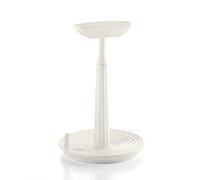 Guzzini - Eco-Kitchen, Stop&Tear, Portarrollos Universal de Cocina de plástico Reciclado - Blanco Leche, Ø 17 x h26 cm - 180201156