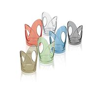 GUZZINI - Feeling, Juego de 6 Portavasos - Multicolor, 13 x 7 x h17 cm - 23020152