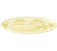 guzzini Josephine - Plato Oval Grande - Dusty Yellow guzzini