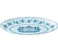 guzzini Josephine - Plato Oval Pequeño - Dusty Light Blue guzzini
