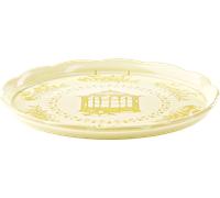 guzzini Josephine - Plato Redondo Grande - Dusty Yellow guzzini