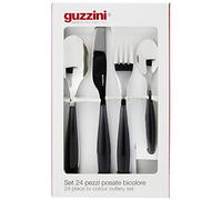Guzzini Juego de 24 cubiertos 'Feeling' 15,8 x 7,5 x h25,5 cm