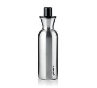 Guzzini - Kitchen Active Design, Dressing Steel Edition, Aceitera/vinagrera de Acero Inoxidable - Negro, Ø 6,5 x h22,5 cm | 500ml - 11720110