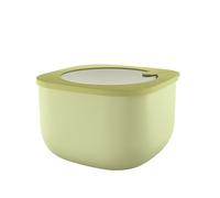 Guzzini - Kitchen Active Design, STORE&MORE BIO, Recipientes Herméticos Altos para Nevera/Congelador/Microondas (L) - Verde Aguacate, 19,5 x 19,5 x h12,3 cm | 2800 cc - 170724253