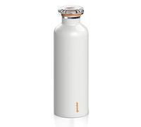 Guzzini - On The Go, Botella Térmica de Viaje Energy L - Blanco, Ø 8 x h24 cm | 750 CC - 11670311