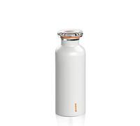 Guzzini - On The Go, Botella Térmica de Viaje Energy S - Blanco, Ø 6,5 x h18cm | 330 CC - 11670211